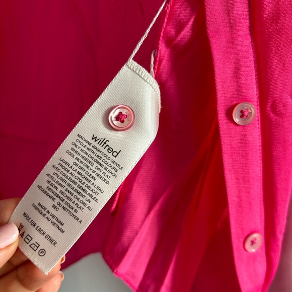 Aritzia Wilfred | See through button up - Picture 3 of 3